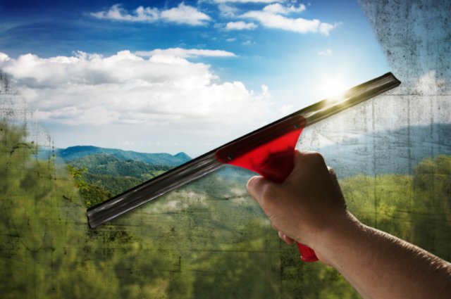 5 Stunden Fensterreinigung